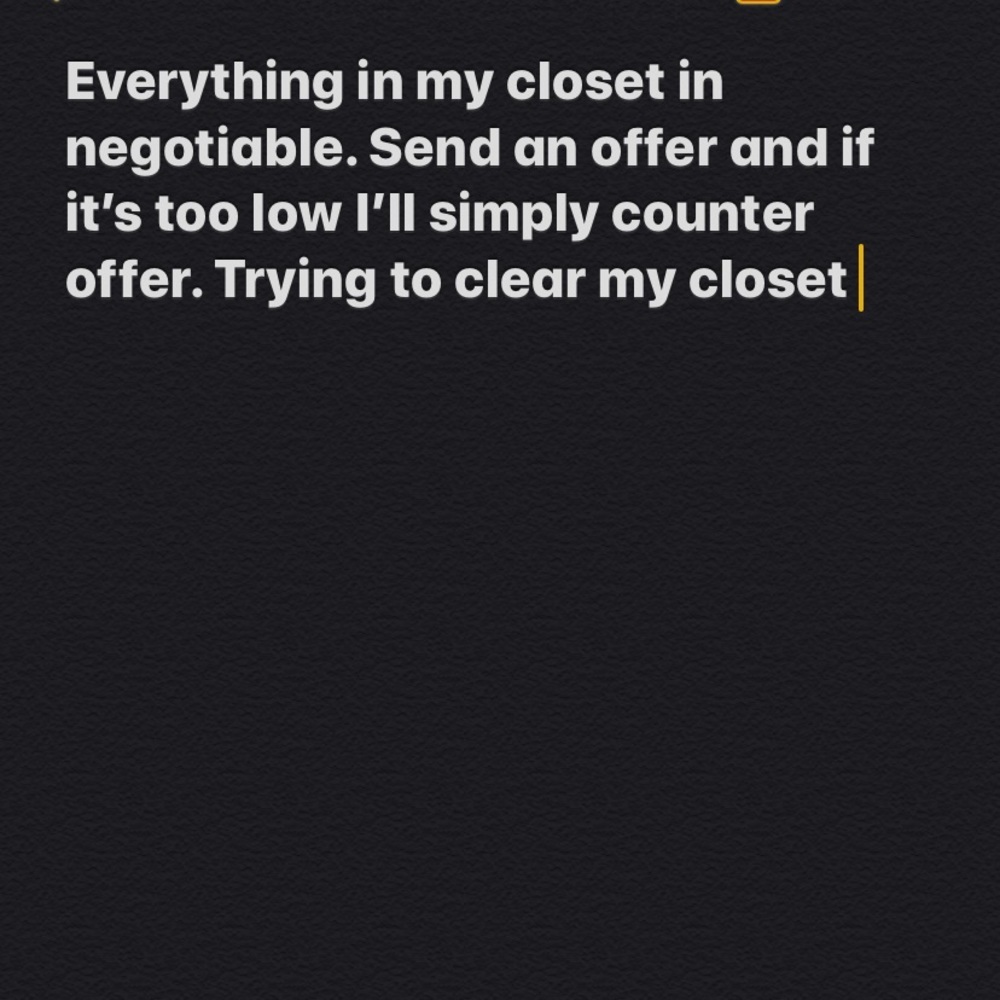Send me an offer